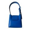 Gebrauchte Salvatore Ferragamo Handtasche blaues Leder Damen