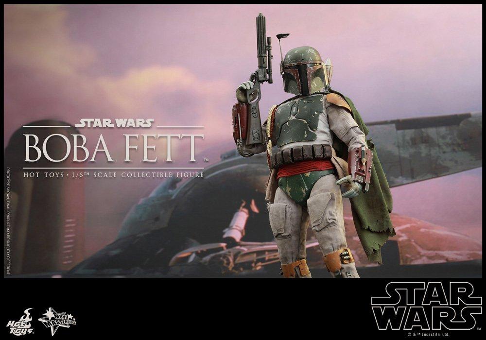Movie Masterpiece Star Wars Episode 6: Return of the Jedi Boba Fett 16 Scale Plastic Painted Movable Figure