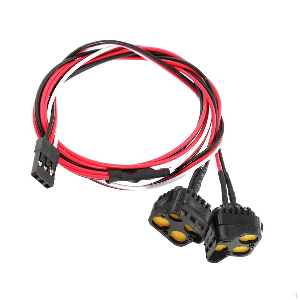 Headlight Three Dynamic Lighting Modes Repair RC Car LED Top Light Kit for 1/8 Vehicles