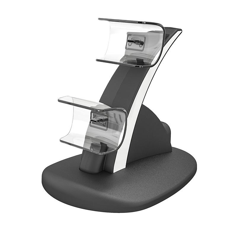 

For PS5 Controller Type-C Dual Sense Charging Station Dual Charging Dock Charger Stand for PlayStation 5 Accessories чёрный