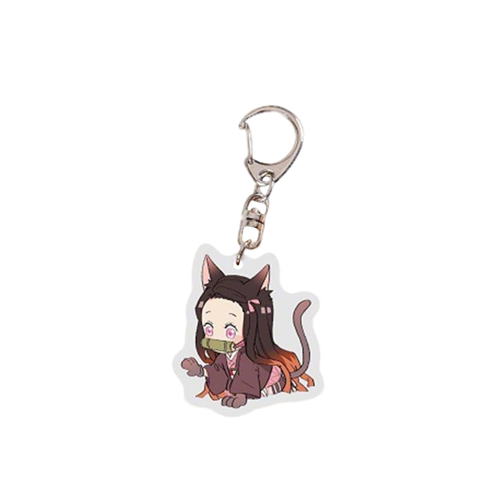 

Anime Character Keychains Are Suitable For Decorating Bags. One Size
