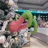 Swinging Legs Christmas Ornament Holiday Parties with Swinging Legs Decoration Plush Festival Christmas Charm