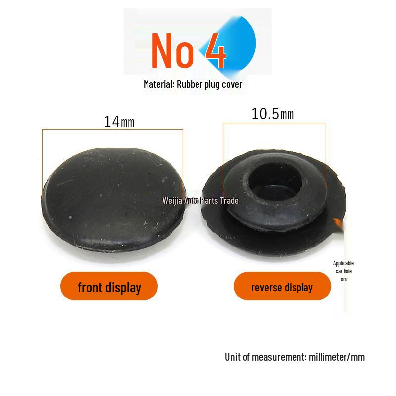Universal Car Hole Plug Cover for Door and Skirt