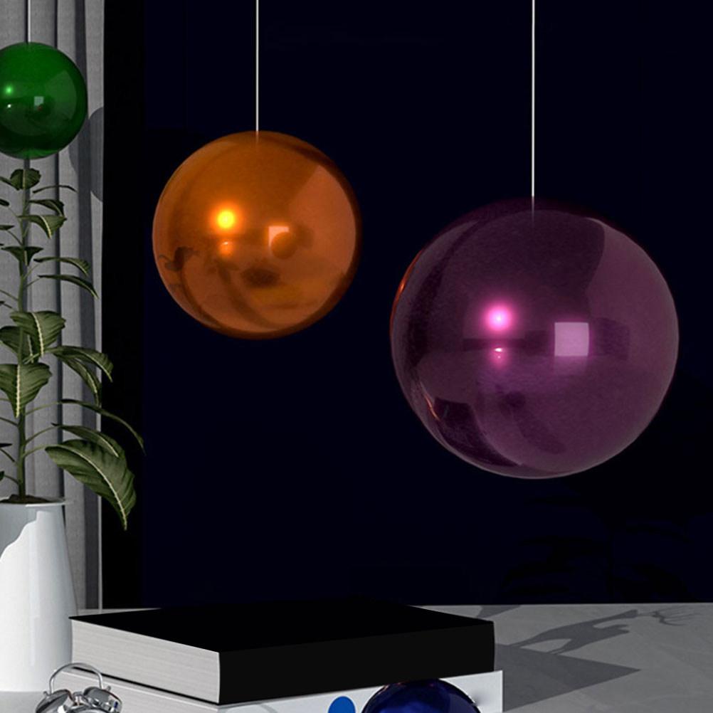 Sfera Specchio in Acciaio Inossidabile Lucidato Superficie Riflettente Trasparente Specchio da Giardino Sfera Decorazione Esterna Decorazione Patio Riflettente