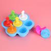 Household Reusable Silicone Ice Cream Molds DIY Making Mold Tool Kitchen Supplies