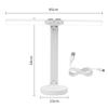 LED eye protection double lamp cap table lamp