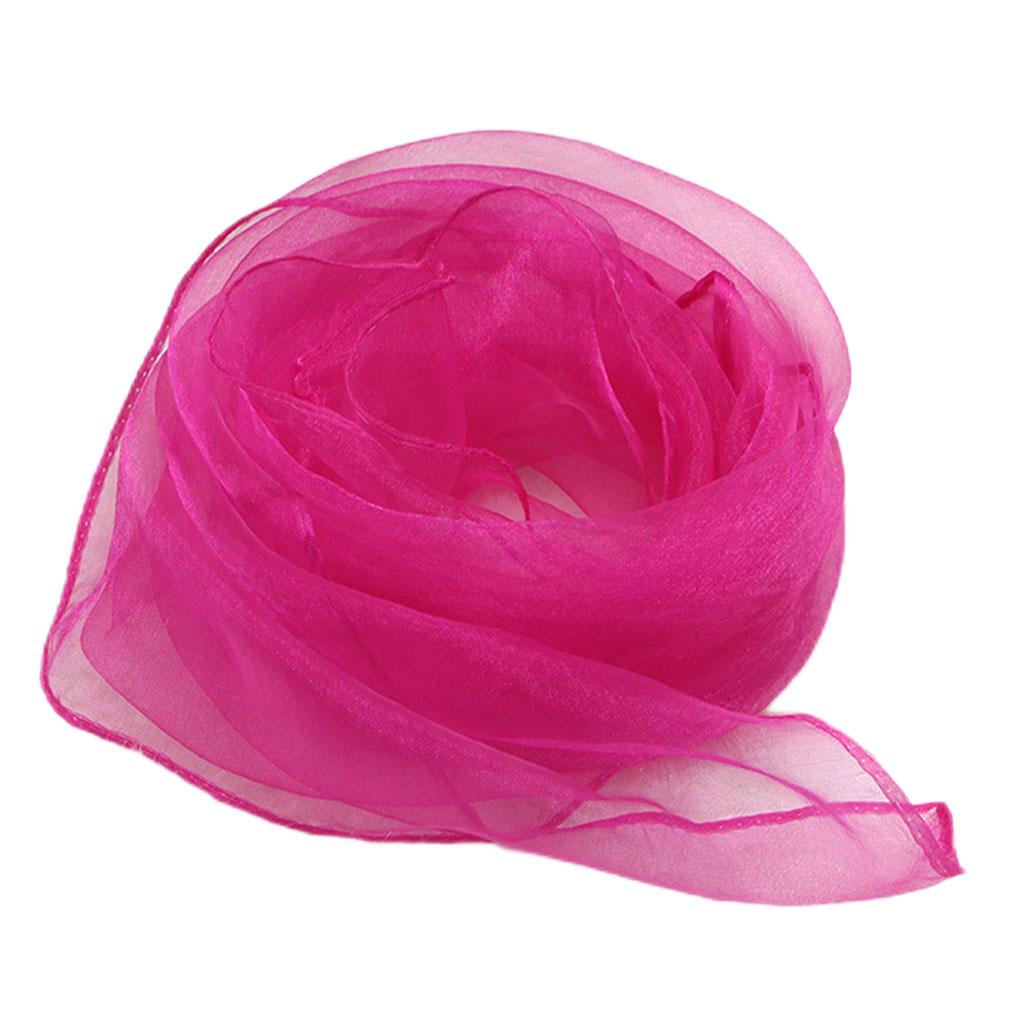 Quadratische Schals Gaze Kopftuch Tanz Haare Partykleidung Lässige Verzierungen Kinder Accessoire Kindergarten für Bühnenauftritte