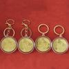 2027 Year Of The Sheep Lucky Charm Solid Commemorative Coin Keychain Pendant Wealth Attracting Medal