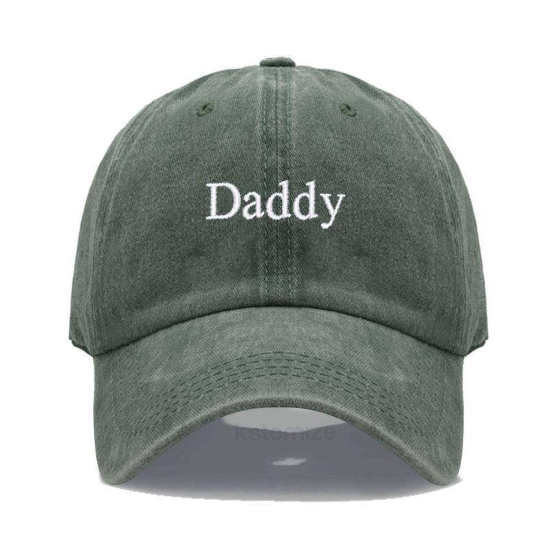 Daddy Embroidered Baseball Cap for Women Men Fashion Adjustable Soft Cotton Dad Hat Unisex Classic Golf Caps