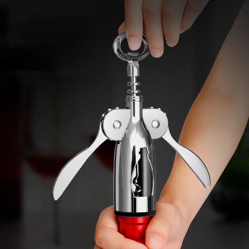 Multifunction Wine Opener Bottle Opener Easy Cork Pops Cork Cork Beer Can Top Remover Gift Kitchen Gadgets | openings