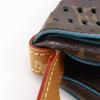 LOUIS VUITTON Saumur PM Shoulder Bag M93998 Tyu Luco Words Brown Monogram Perfo Women Used