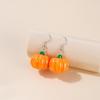 Kawaii Mori-kei Fruit Earrings: Cute Cartoon Mangosteen, Banana, Lemon & Potato Drops