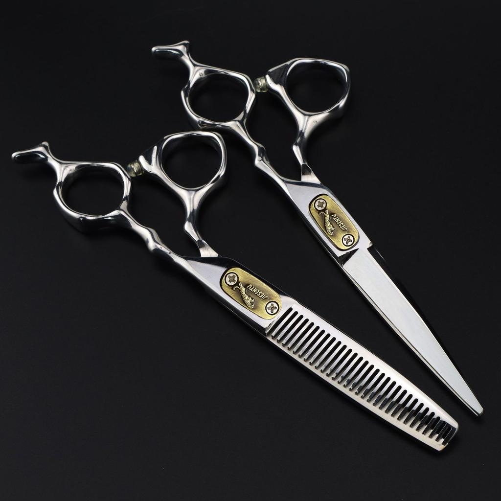 6.0 inch Leopard, Personality, Hair Scissors, Barber Scissors, Flat Scissors, Bangs Scissors