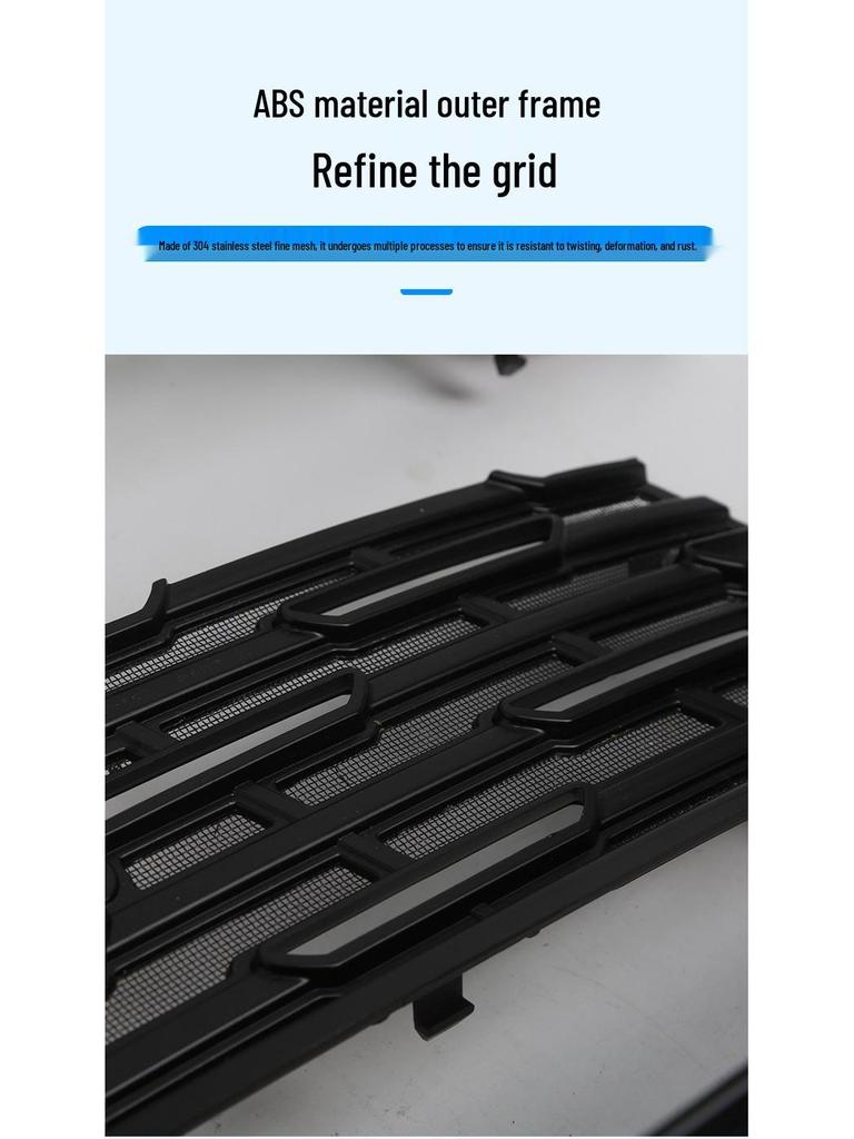 Customized Accessories for 24-26 BYD Qin L DMi: Insect Net, Radiator Guard, Dustproof Grille