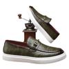 Mens Breathable Oxford Shoes Soft Sole Casual Business Leather Look PU Upper Round Toe Rubber