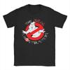GGhost Busters TShirts for Unisex Popular Logo Vintage Cotton Tee Shirt Round Collar Short Sleeve T Shirts Plus Size Clothing