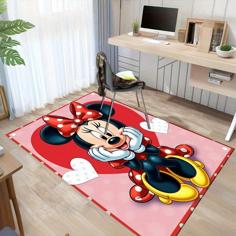 1pc. Cute Minnie Mouse Design Rug for Home Decor, Office Carpet, Chair Cover, Outdoor Decoration Giftz041136