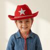 Rhinestone Summer Sun Hat Sparkling Kids Bucket Hat Cool Western Cowboy Hat  Dress-Up
