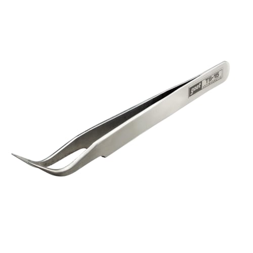 

Taiyo Electric Industry (goot) Precision Tweezers, Hooked Type, TS-15