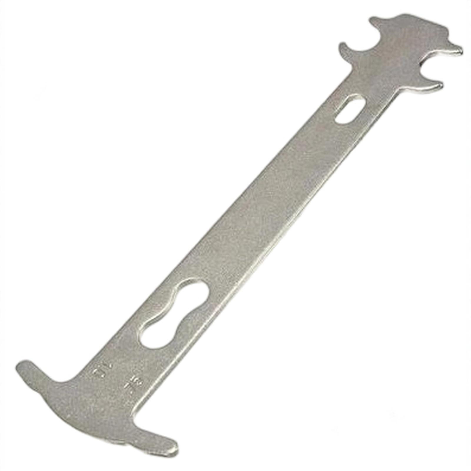

Bike Chain Checke Wear Measure Tool Gauge Checke Steel Chain Checkes Bike Accessories Parts One Size