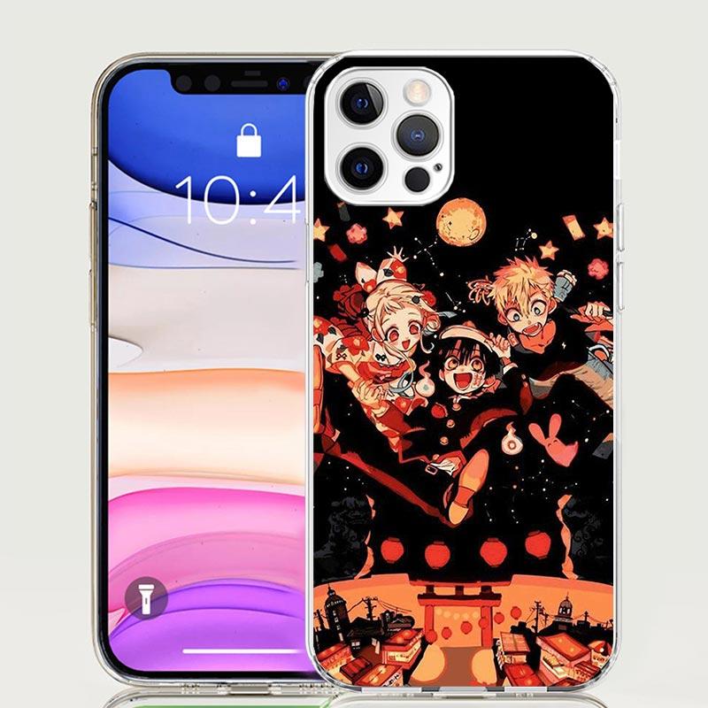 Toilet Bound Hanako Kun Anime Case Phone Cover for Apple iphone 16 15 14 13 12 Mini 11 Pro Max 16E X XS XR 7 Plus 8 + SE 2020 Tr