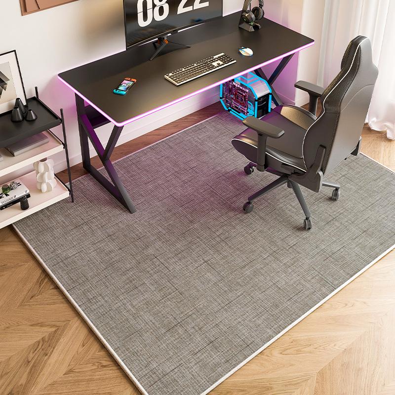 

VIKAMA Swivel Computer Chair Mat, Gaming Chair Sound Insulation Foot Pad, Bedroom and Study Carpet, Home Decoration 60x90cm 24x36inch