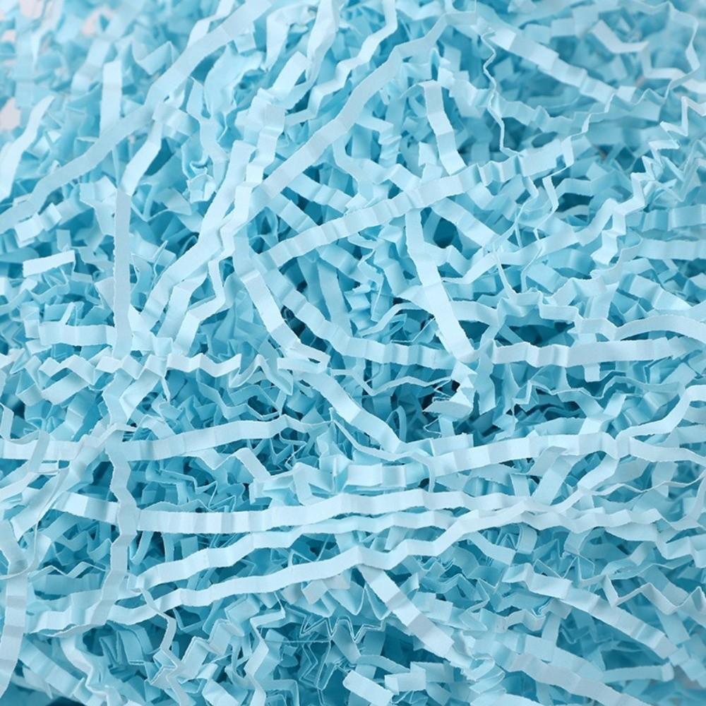 20/100g/Bag Wavy Shredde Raffia Shredded Paper Colorful DIY Wedding Party Crinkle Shredded Paper Confetti Packaging Filler