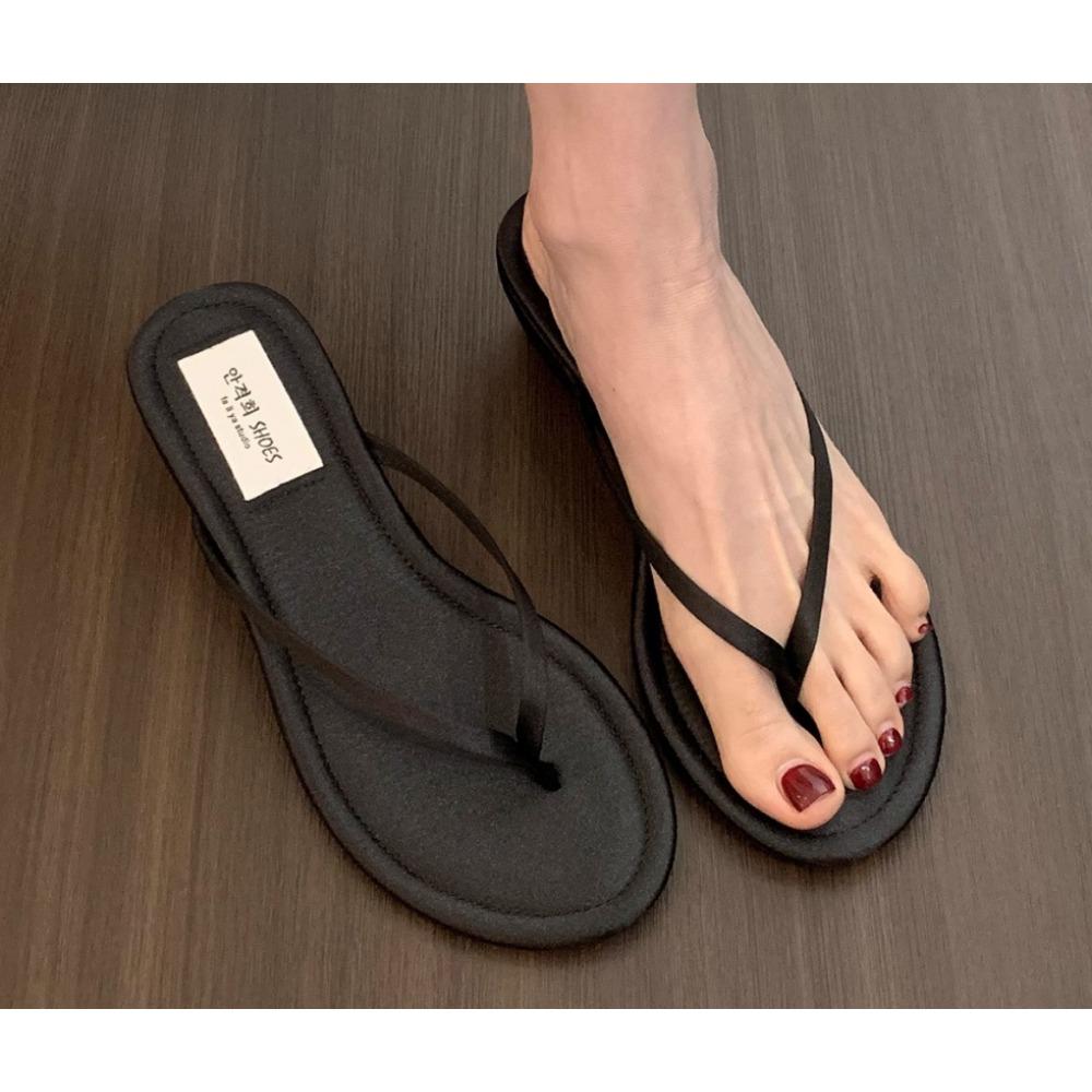 Móda Nová Módní s Bonbónovou Barvou Dámské Nazouváky Žabky Dámské Plážové Protiskluzové Nazouváky Sandály Plážové Pantofle Plus Size 40