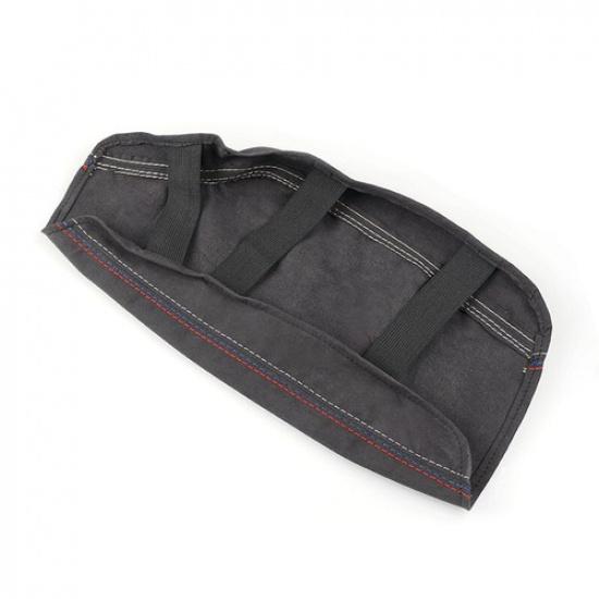 Center Armrest Box Suede Leather Cover Trim Protection Pad For BMW F30 2013-2018