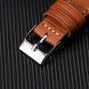 Handmade Oil Wax Genuine Leather Strap 20mm22mm Retro Vintage Top Layer Cowhide Business Bracelet Watche Watchband for Men Women
