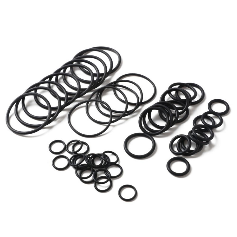 400Pcs 24 Sizes Rubber O-Ring Gasket Heat-resistant Air Conditioning Compressor Seals Auto Repair