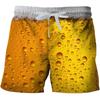 Pantaloncini Estivi da Uomo con Stampa Tribale 3D