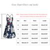 Fashion Women's Print Casual V-neck Sleeveless Button Suspender Dress