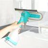 Spazzola per la pulizia dei vetri 4 in 1 Tergivetro per specchio da bagno Vetro Strumento per la pulizia dell'auto Pulisci porta scorrevole Porta in vetro per doccia