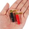 ACEIRMC 20pcs 4mm Inch Banana Right Angle 90 Degree Speaker Right Angle Banana Plugs for Speaker Wire Audio Connector Adapters and 0.15 Plugs,