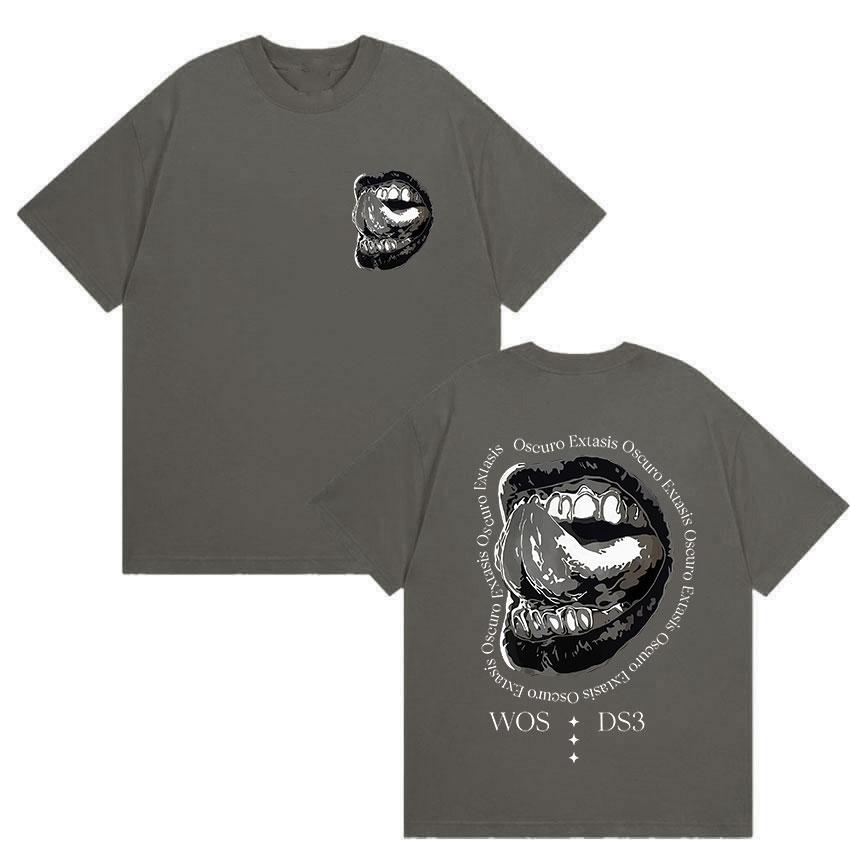 Rapper Wos Ds3 2025 Merch Graphic T-shirt Men Women Pop Music Fashion Short Sleeve T-shirts Hip Hop High Quality Cotton T Shirt