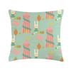 Easter Bunny Linen Pillowcase Home Sofa Cushion Cover