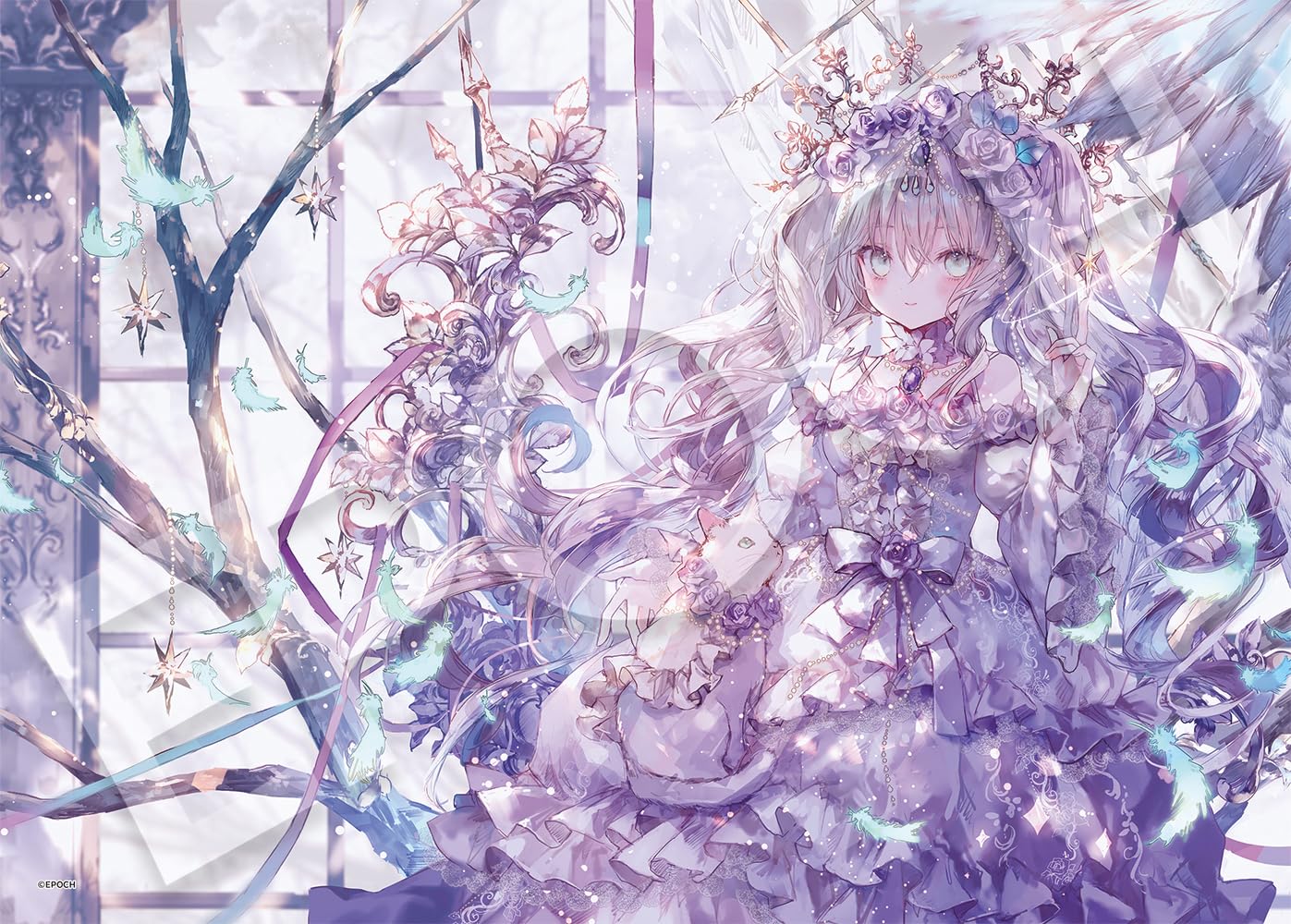 

Epoch Jigsaw Puzzle Fantasy Wizard of Noon with and Score Ticket 500-piece Illustration/Art Art/The (38x53cm) 07-461s Glue, Spatula,