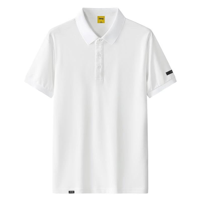Jeep Men's Ice Silk Short Sleeve Polo Shirt P86DMKT422