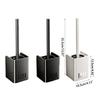 Toilet Brush Practical Bathroom Cleaning Brush Floor Freestanding or Wall Mounted for Home and Public Restrooms