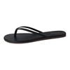 Eyriphy String Teenslippers voor Dames Zomerstrand Sandalen voor Dames Vegan Leer Platte Slippers met Rubberen Zool