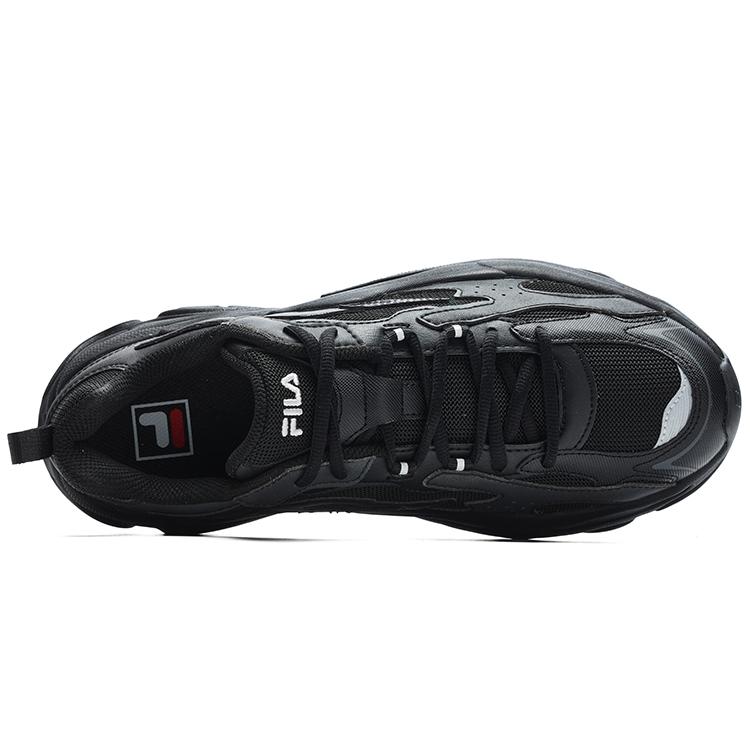 New FILA 3M Vintage Reflective Low Shoes 'Black' F12M312103FBK