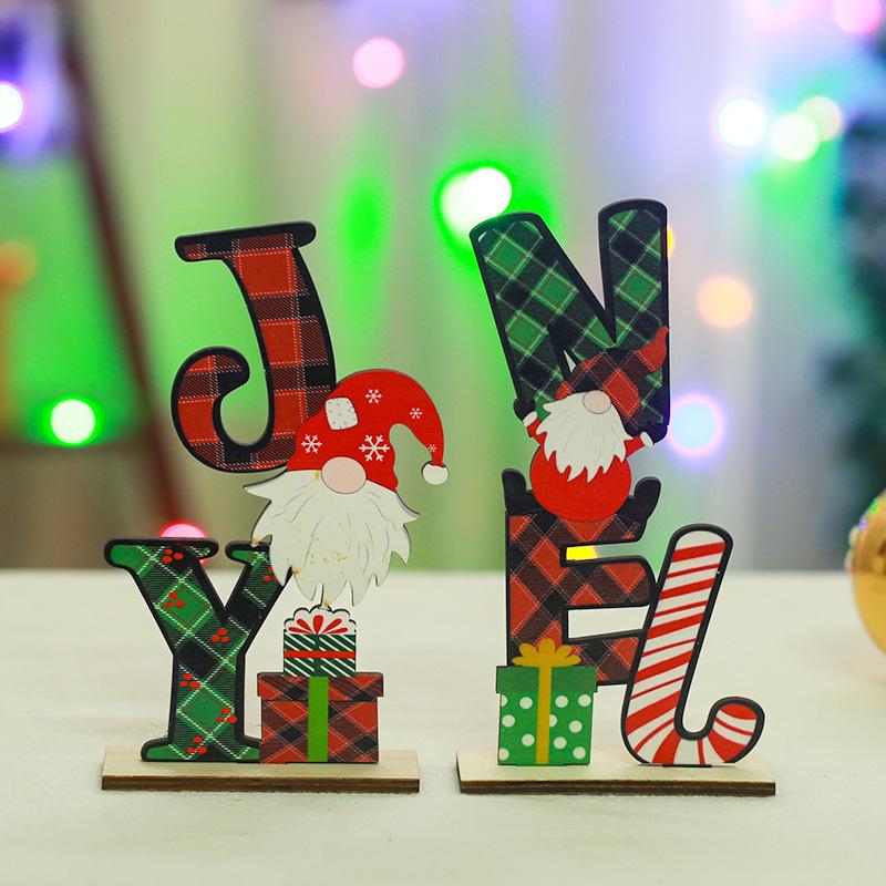 New Rudolph Wooden Ornament - Christmas Table Decoration