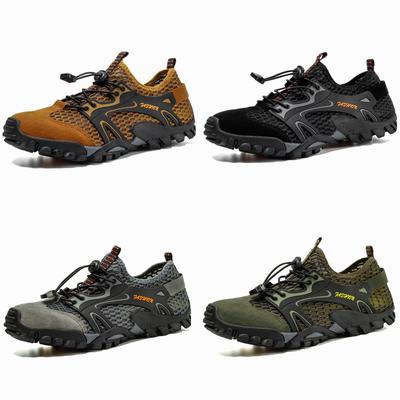 Zapatillas de senderismo de talla grande 39-50 para hombre, zapatos acuáticos de secado rápido, calzado para deportes al aire libre transpirable antideslizante