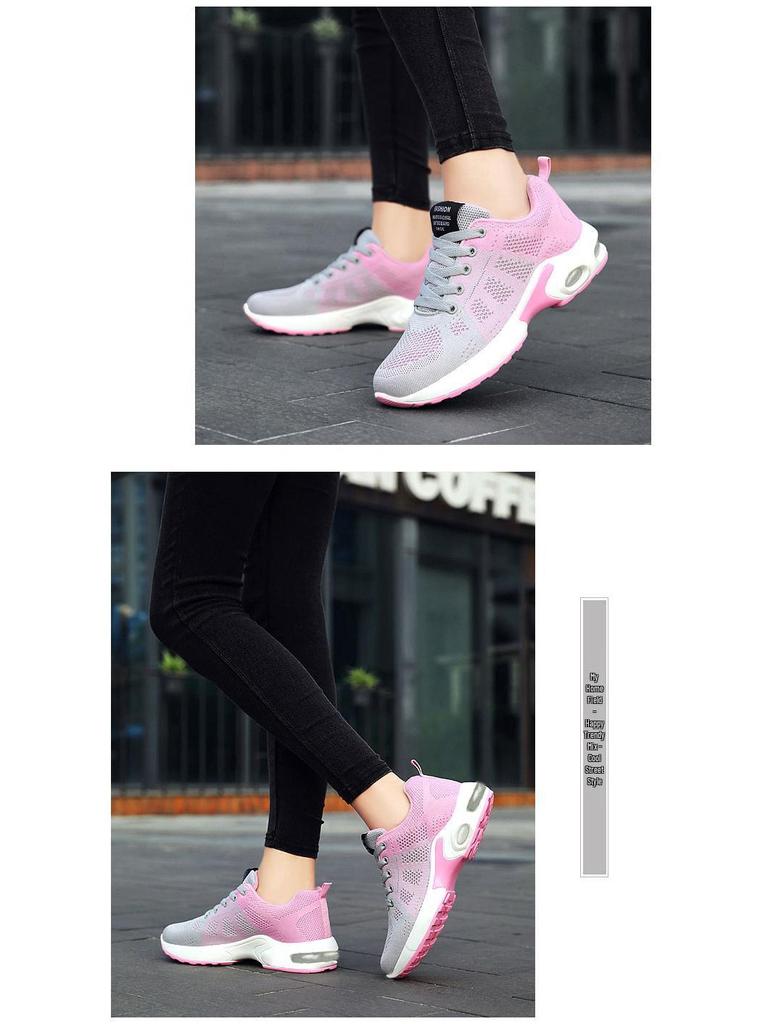 Women's Versatile Plus Size Air Cushion Running Sneakers