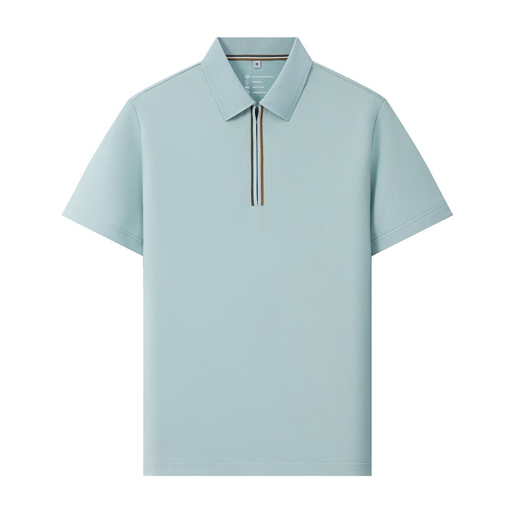 

210 г/м² хлопковые рубашки поло с индивидуальным рисунком и принтом для мужчин 6XL светло-зеленый