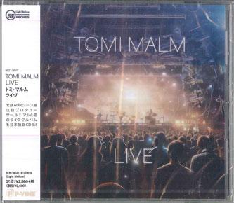 

CD TOMI MALM - Live PCD26117 P-VINE RECORDS 2024 Japan Obi Rock