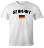 Moonworks ® Men's Germany Fan Shirt T-shirt Football World Cup European Championship Fan Jersey