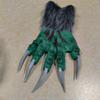 Latex Bestienklauen Gruselige Cosplay-Fäustlinge Party-Requisiten Halloween-Handschuhe Fotografie