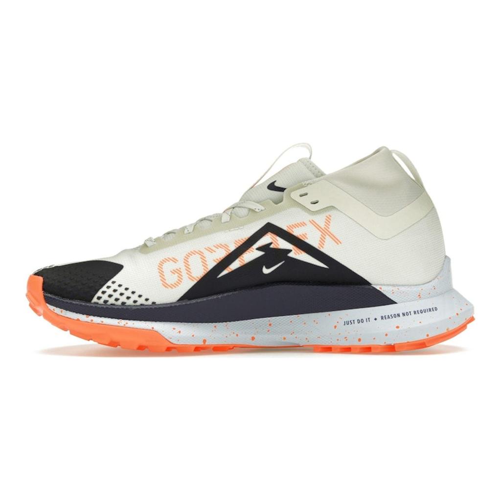 Nike React Pegasus Trail 4 GORE-TEX Sea Glass Total Orange Men Sneakers Cream Blue-Tint Purple-Ink DJ7926-004